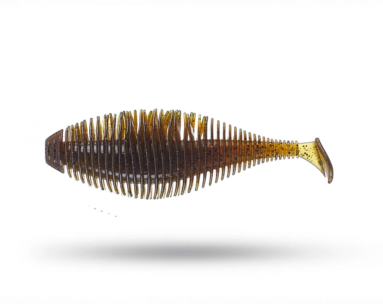 Geecrack Bellows Gill Swimmer 3,2´ - Green Pumpkin